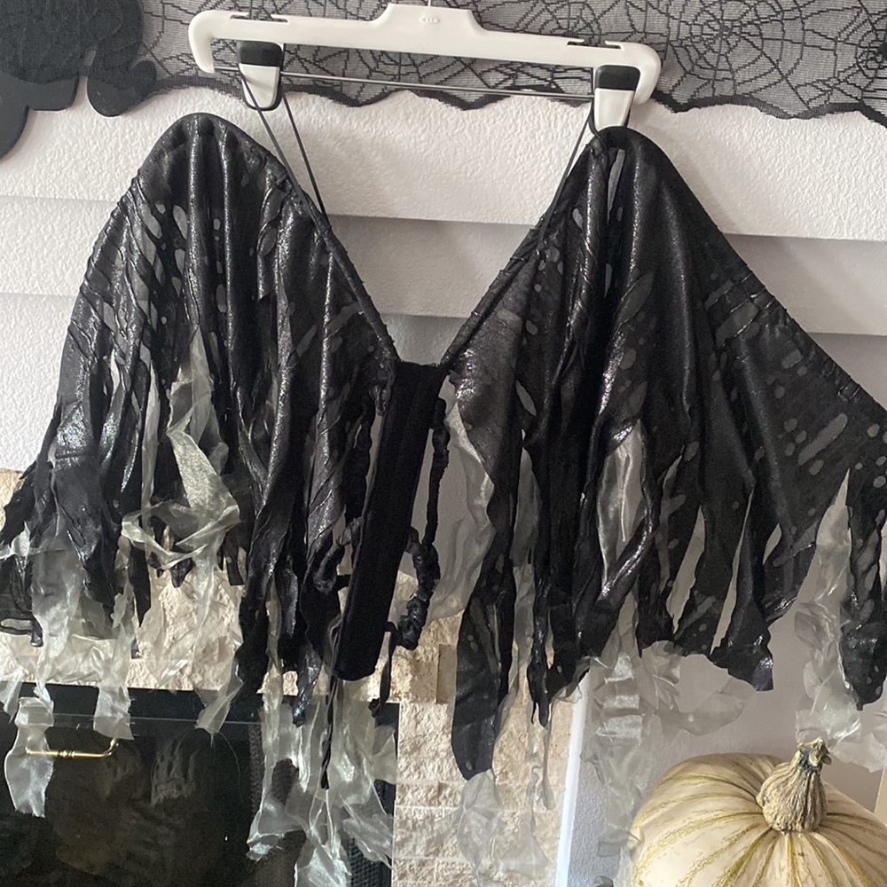 Gothic Angel Halloween costume - Picture 4 of 16